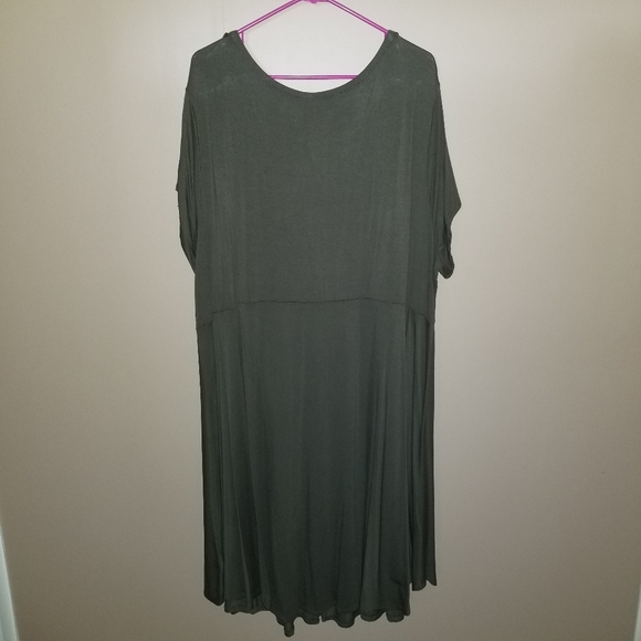 Olive Green Torrid Dress - Picture 2 of 4